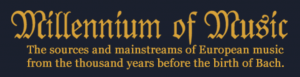 Millennium of Music logo
