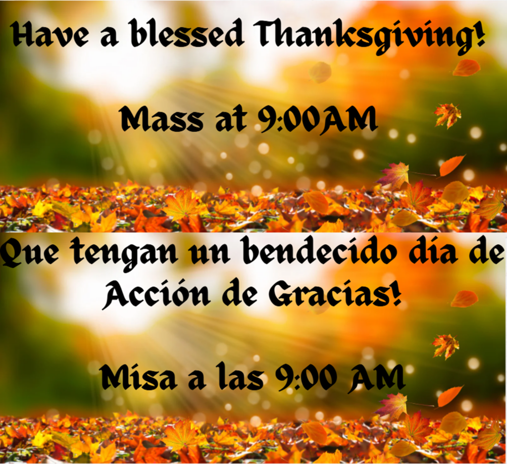 Thanksgiving Mass 9 AM Nov 27 2025 thanksgiving-mass-9-am-nov-27-2025
